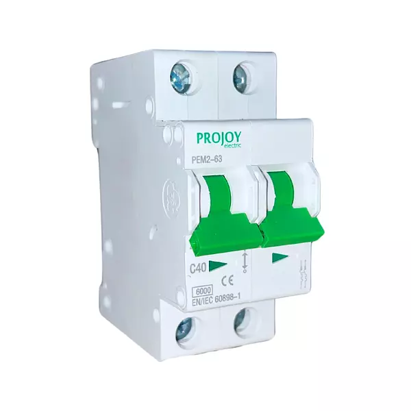 [PEM2-63 63A 2P AC] Breaker AC 63A 230V 2P - Projoy